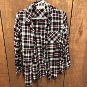 Multicolored flannel shirt